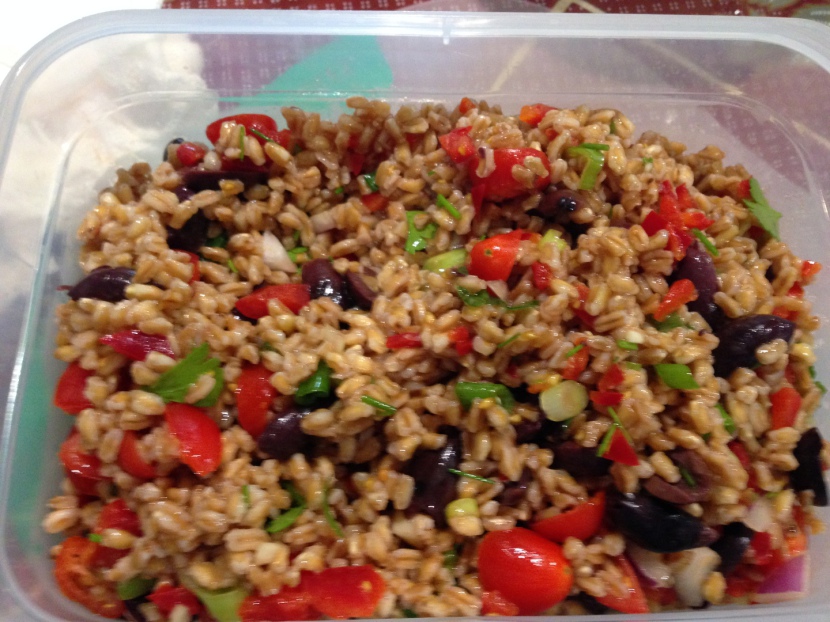 Farro is a relatively new discovery for me and ever since has been a mainstay on our family menu.